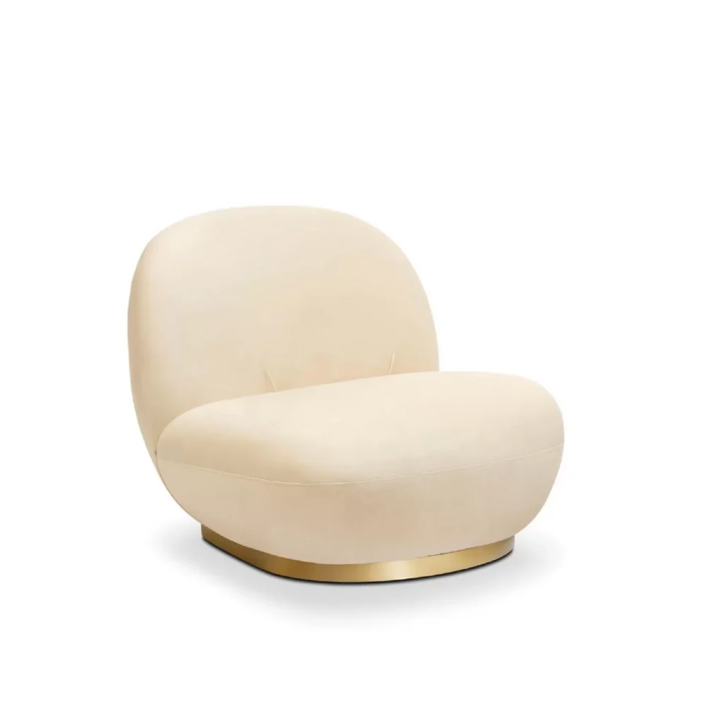 Fotel Sofia z obrotową podstawą